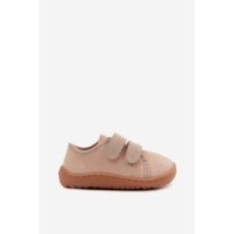 Vaikiškos barefoot šlepetės Froddo, smėlio spalvos