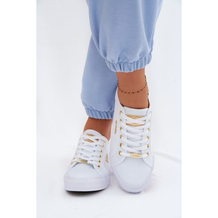 Lee Cooper moteriški kedai (balti)
