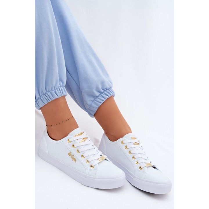 Lee Cooper moteriški kedai (balti)