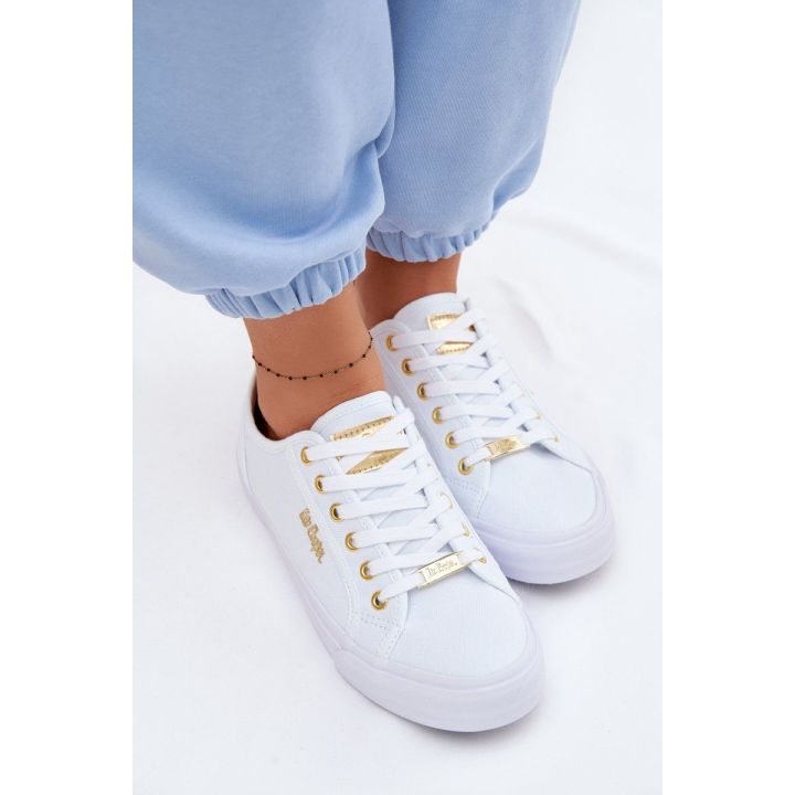 Lee Cooper moteriški kedai (balti)