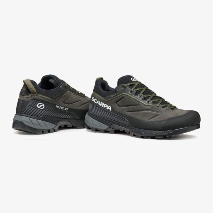 Laipiojimo bateliai SCARPA Rapid XT GTX, pilkai juodi
