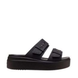 Moteriškos šlepetės Crocs Brooklyn Low, juodos