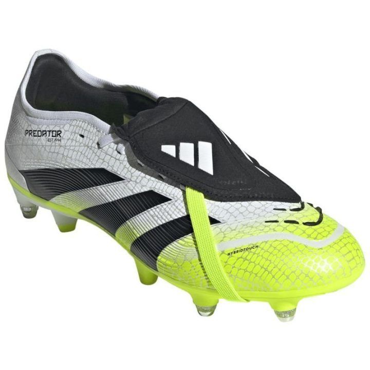 adidas Predator Pro FT SG M futbolo bateliai, balti ir geltoni