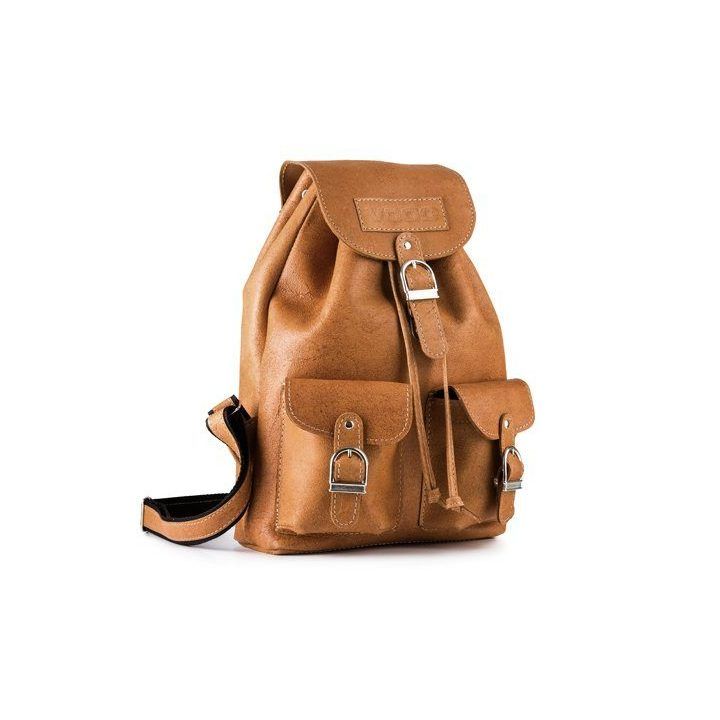 Retro odinė kuprinė TC13 camel