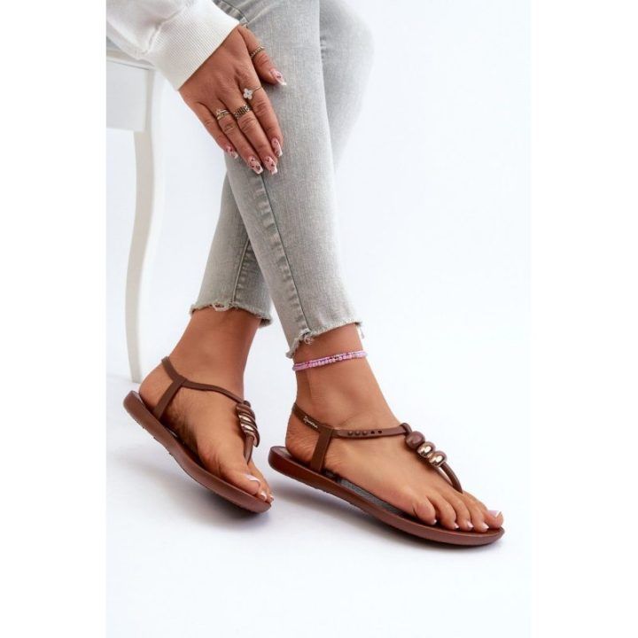 Moteriškos basutės šlepetės 83507 Ipanema Class Blown Up Sandal Fem Brown