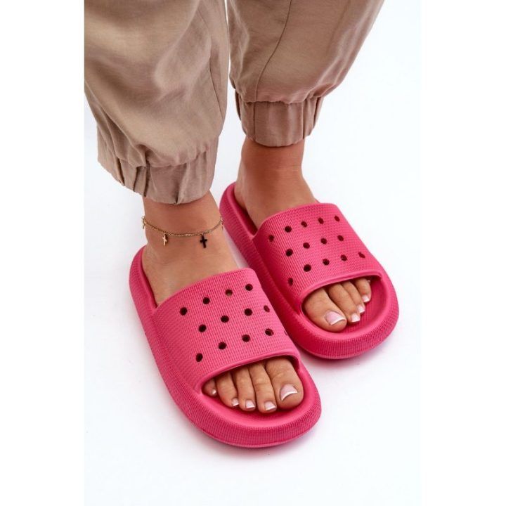 Moteriškos putų masės stulmos storais padais Fuchsia Beula