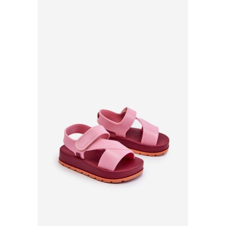 Vaikiški sandaliukay su velcro ZAXY LL385001 Rožiniai