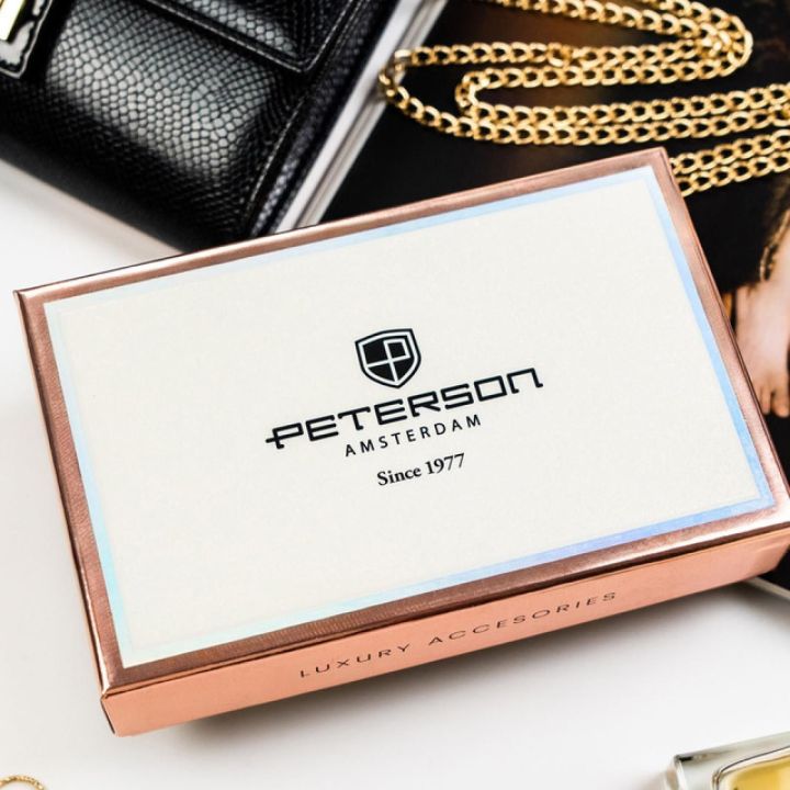 Peterson moteriška piniginė iš ekologiškos odos