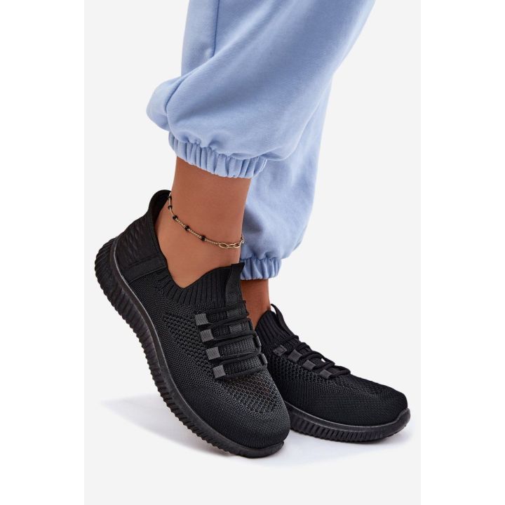 Moteriški įsispiriami sportiniai bateliai Black Olive