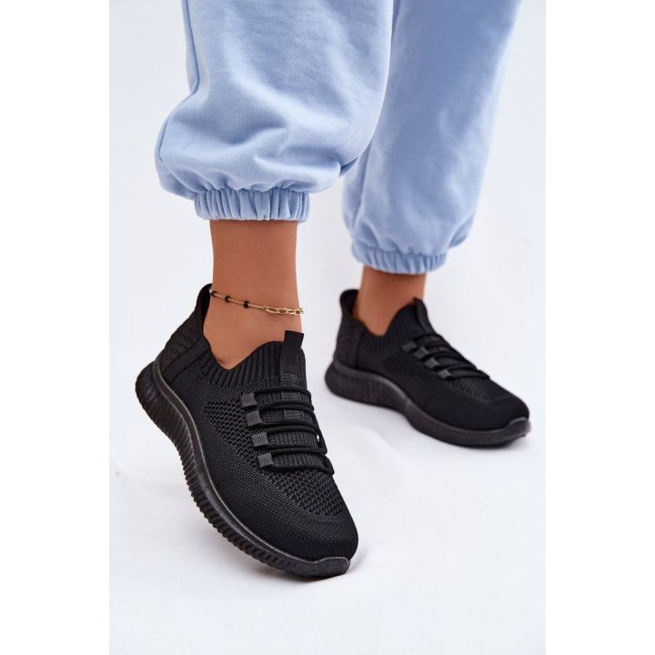 Moteriški įsispiriami sportiniai bateliai Black Olive