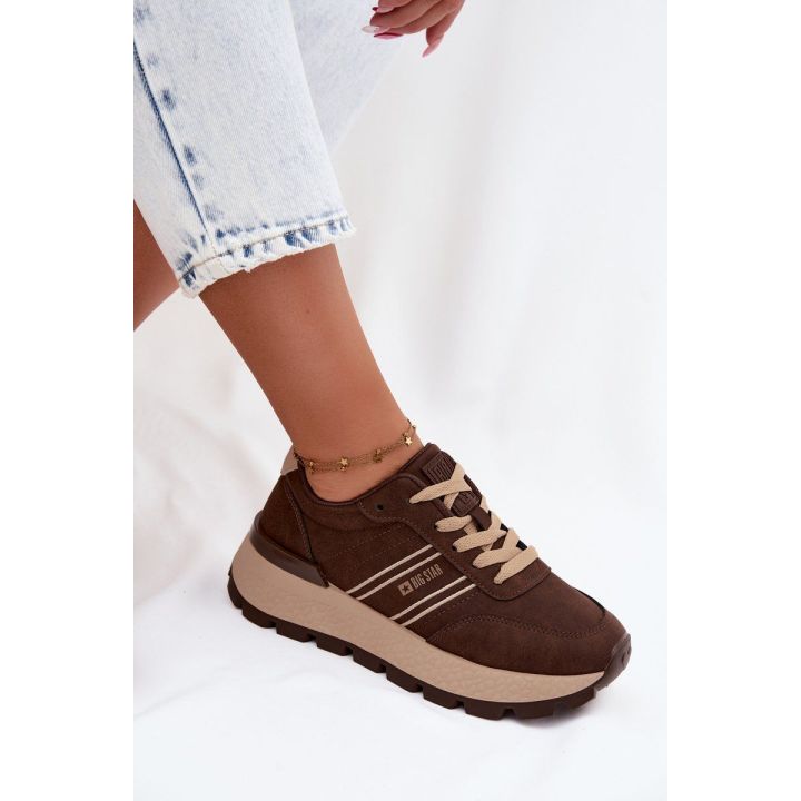 Moteriški sportbačiai Big Star UU274040 Chocolate