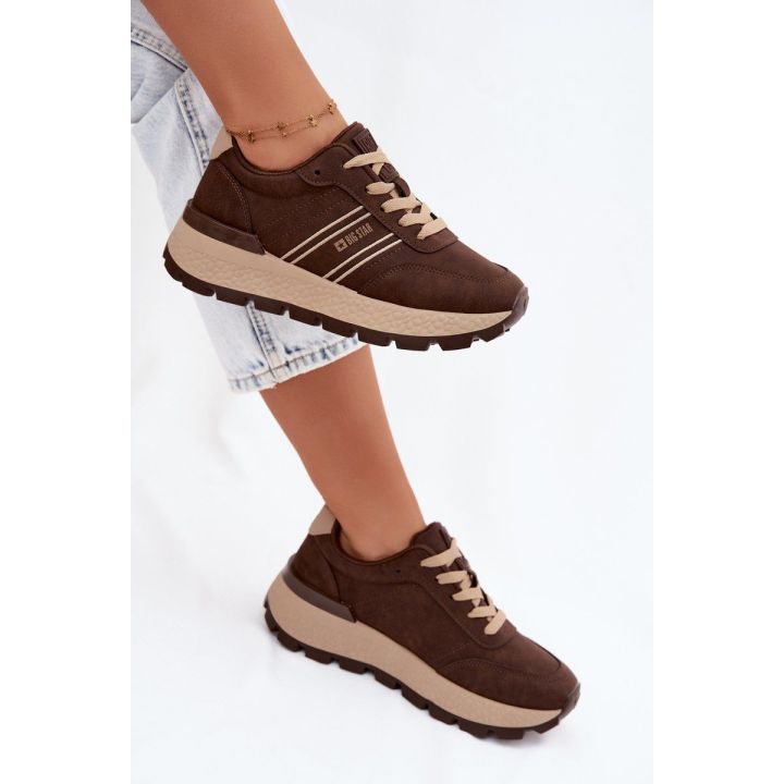Moteriški sportbačiai Big Star UU274040 Chocolate